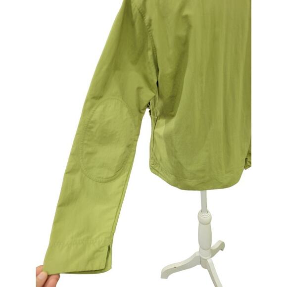Sorel Women's Zip up Jacket Size Medium Green Cargo Utility Lightweight Nylon - Picture 6 of 11